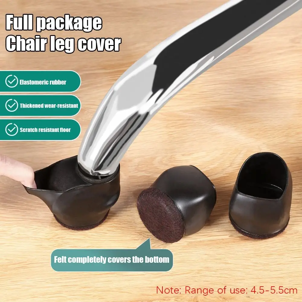 Feet Pads Floor Protectors Computer Chair Rollers Fixer Table and Chair Leg Cover Wheel Protector Pulley Chair Foot Cover