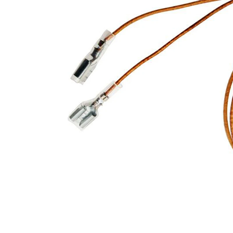 Gas Fryer Cooktop Spilt Temperature Sensor Control Wire Copper Tube Type Pilot Oven Grill Thermocouple with 6.3mm Flat Terminal