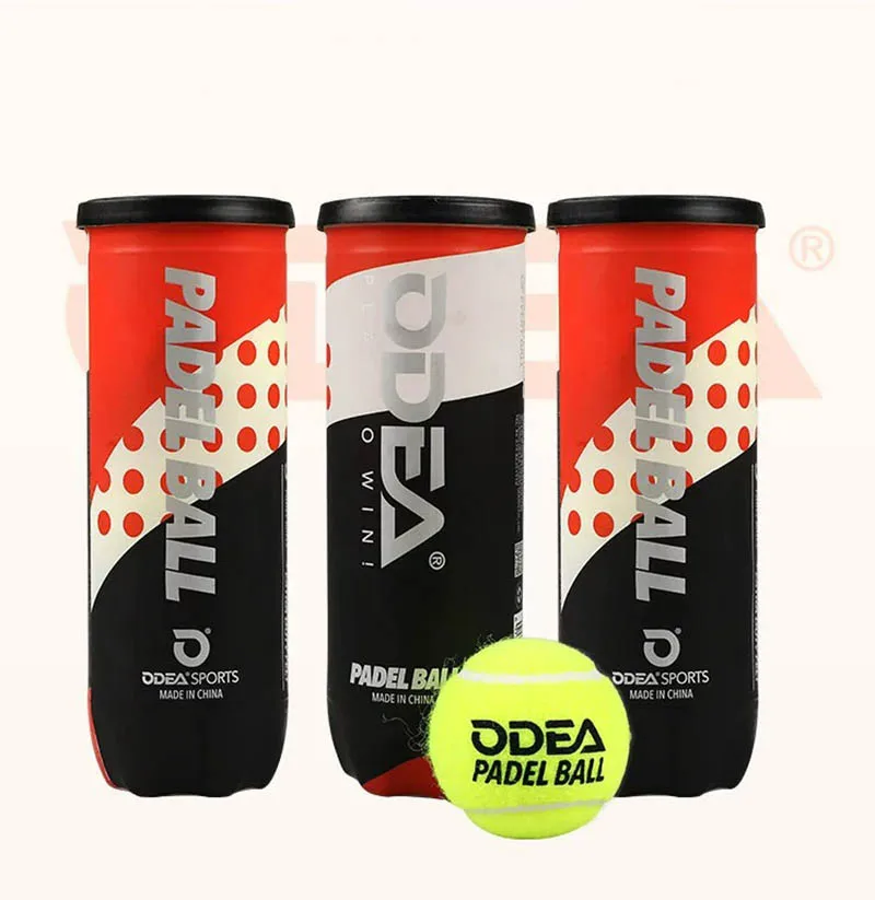 ODEA Cage Plate Vacuum 3pcs Tennis PADEL BALL Thick Inner Tank High Elasticity and Durable Training Ball