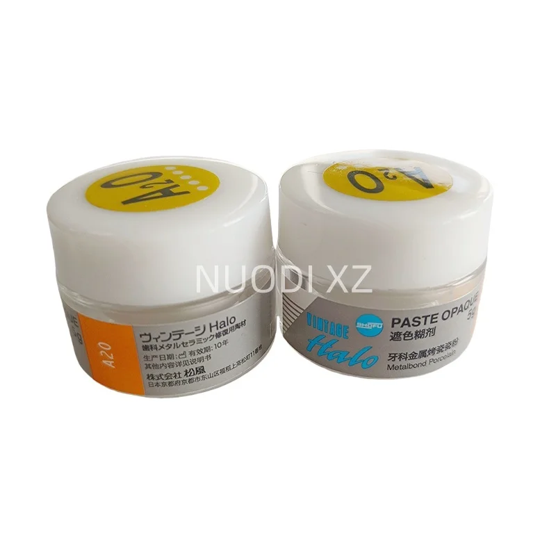 SHOFU Dental Ceramics Metal Porcelain Opaque Paste 5g/Box PFM Dental Lab Metal Ceramics Paste Opaque Shofu Halo MP Paste Opaque