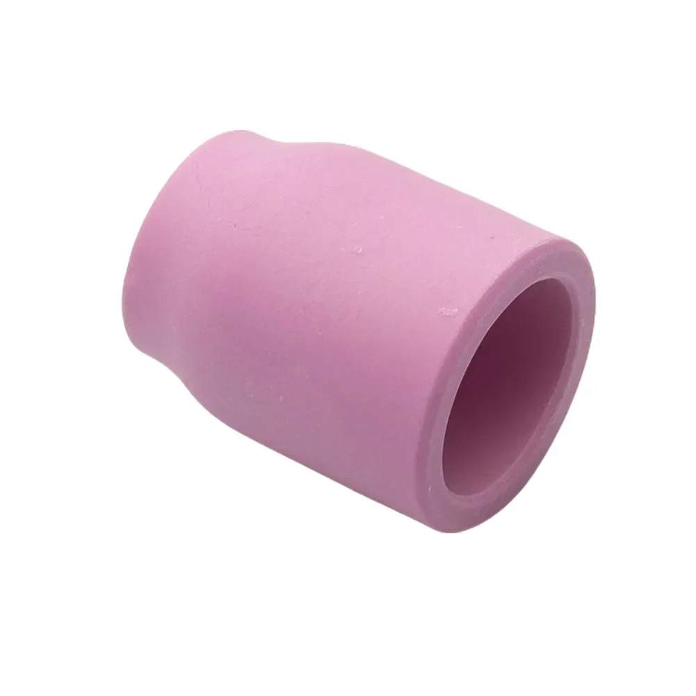 Aluminum Oxide Nozzle Gas Lens Cup Set 5pcs Ceramic For WP-9/20/25/17/18/26 TIG Welding Torches 25.5mm Pink Brand New Durable