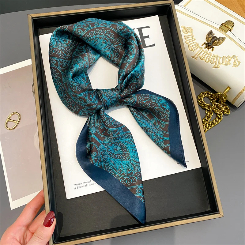 100% Real Silk Scarf New Natural Shawl Wraps Women Ladies Fashion Scarves Foulard Bandana Square Headband Hijab Pashmina