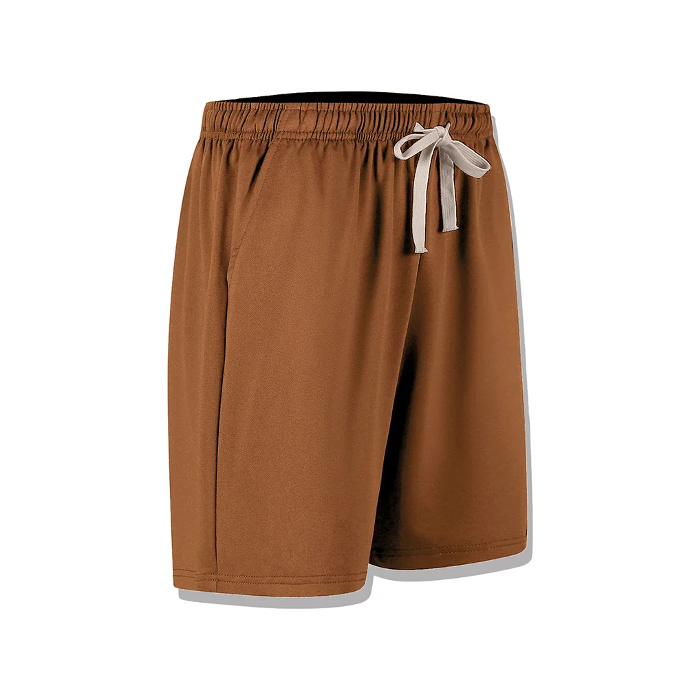 Summer Shorts for Men Lightweight Casual Jogging Sport Short Pants Men's Solid Color Drawstring Loose Dry Gym Shorts Streetwear