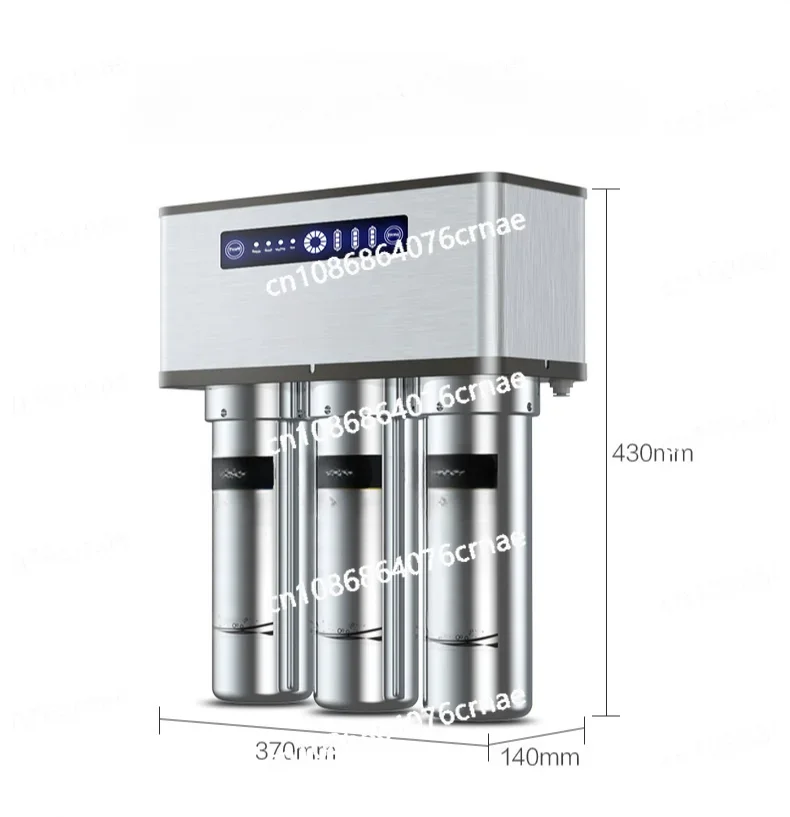 Tankless Stainless Steel 5 Stages Household RO Drinking Water Filters Purifier System Water Purifier