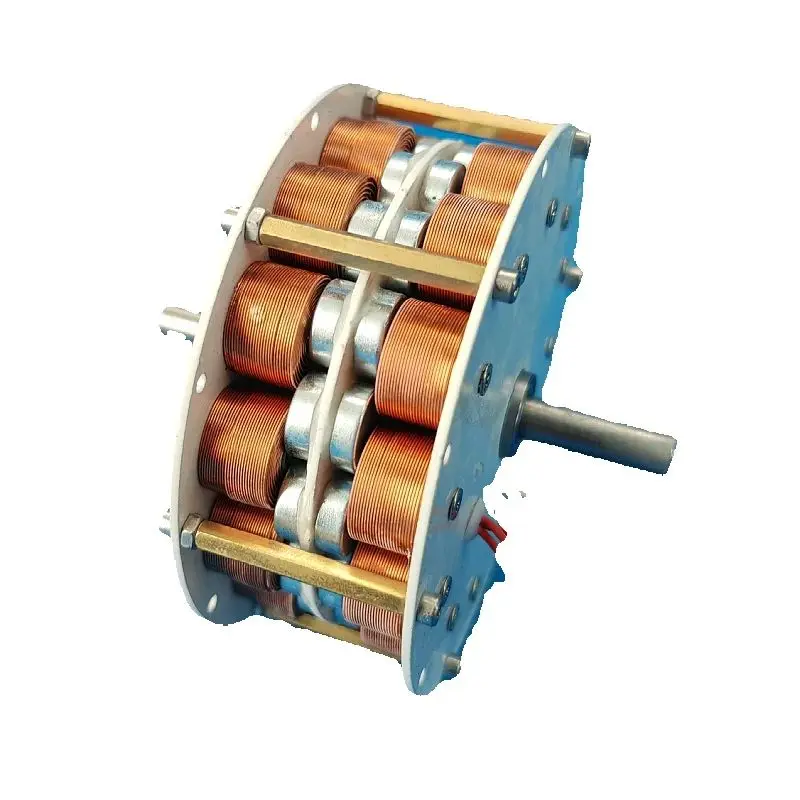 1-100W Double-layer High-power Disc Generator Iron Core Low-speed Multi-pole Strong Magnetic Three-phase AC Power Generation