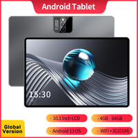 BDF TAB Android 13 Tablet, 10.1 Inch, Octa-Core, 5G WiFi, 64GB, 5000mAh, HD IPS Display, Dual Camera, Bluetooth, FM, TYPE-C