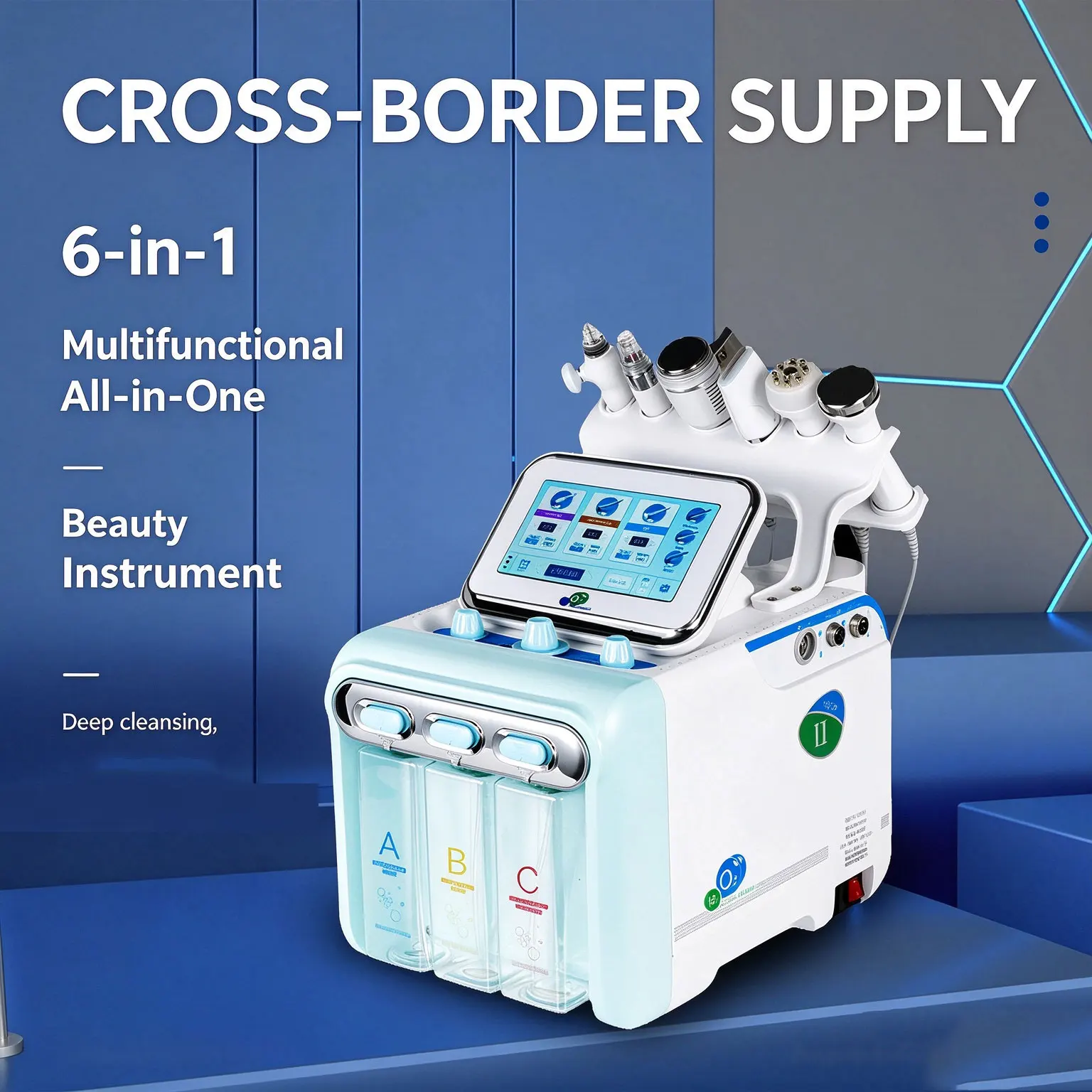 Oxyge Aand Hydrating Multi Functional Skin Comprehensive Management Beauty Salon Instrument Tightening And Whitening Home Device