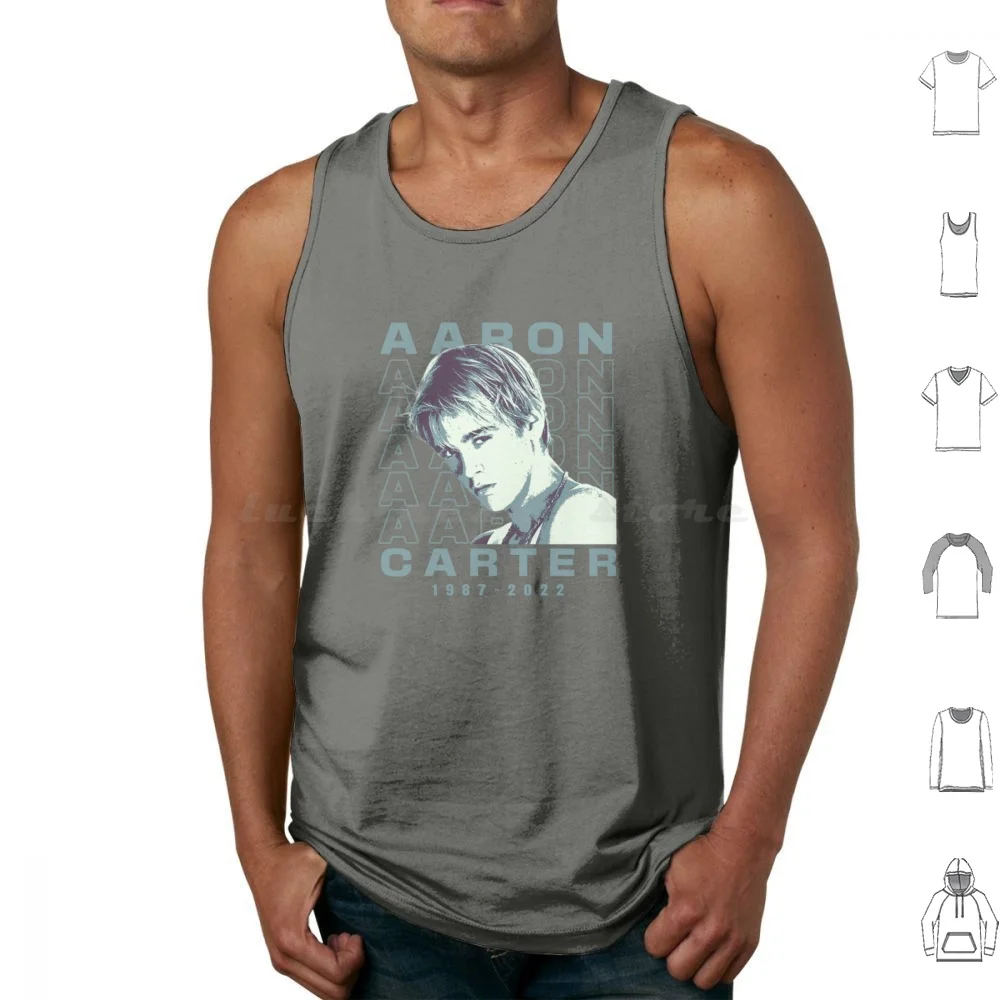 Aaron Carter 1987-2022 Tank Tops Vest Sleeveless
