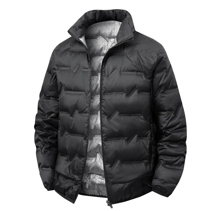 Homens inverno novo pato branco para baixo jaqueta quente grosso gola à prova de vento puffer jaqueta de alta qualidade à prova dwaterproof água masculino 8xl