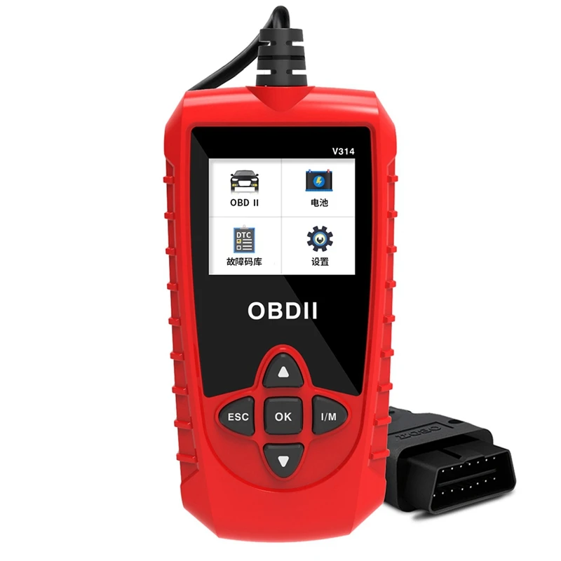 

V314 Automotive Diagnostic Tool Car OBDII Scanner Reader Detection Automotive Fault Detector Onboard Code Reading Card