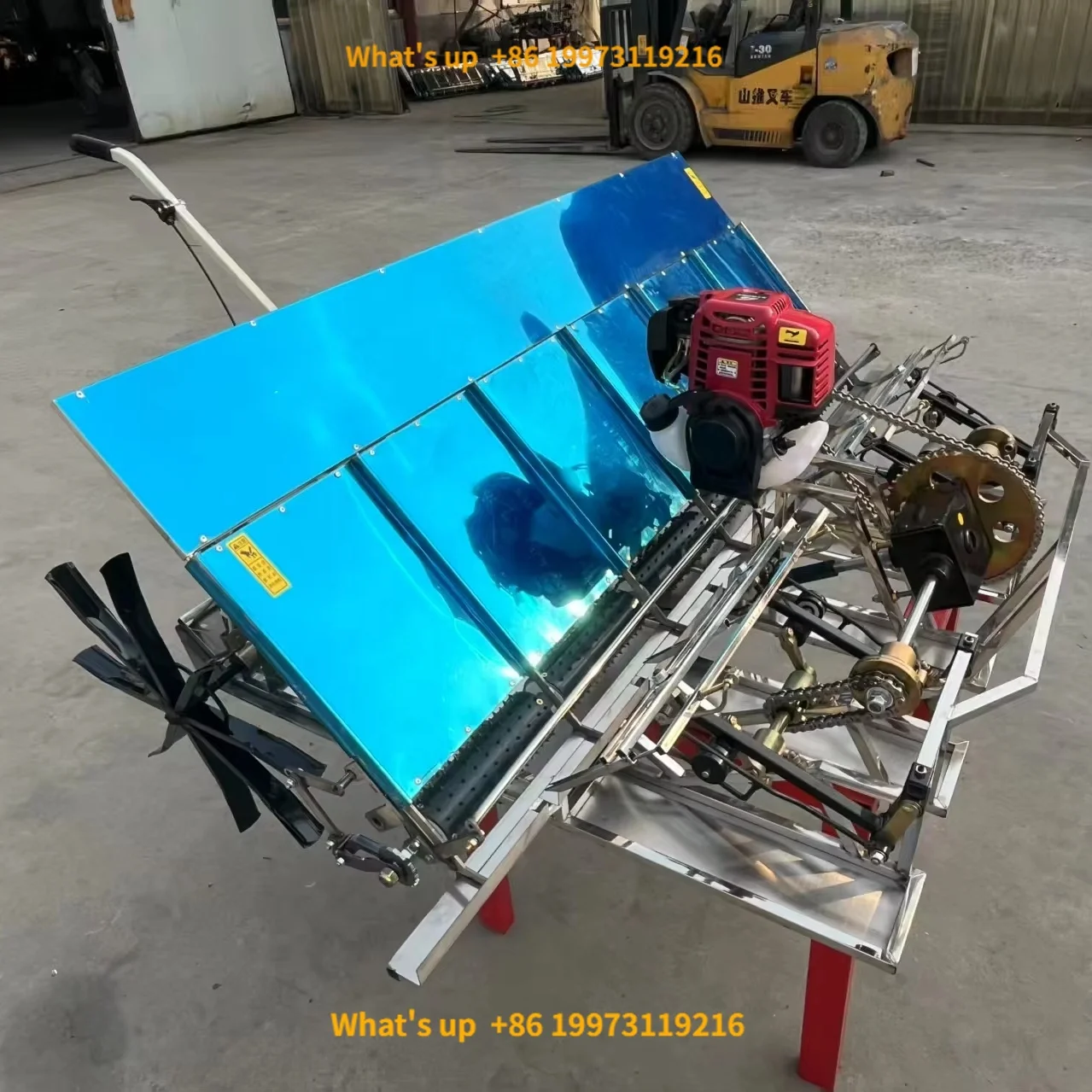 2026 Family Farm Hand-held Rice Transplanter, Lightweight Transplanting Tool, Single-person Operation