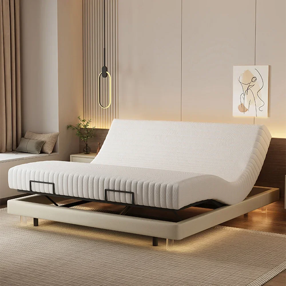 2024 Commercial Two Sided Latex Cover Queen Mattress With Stronger Side Support Pocketed Spring General Used Mattress