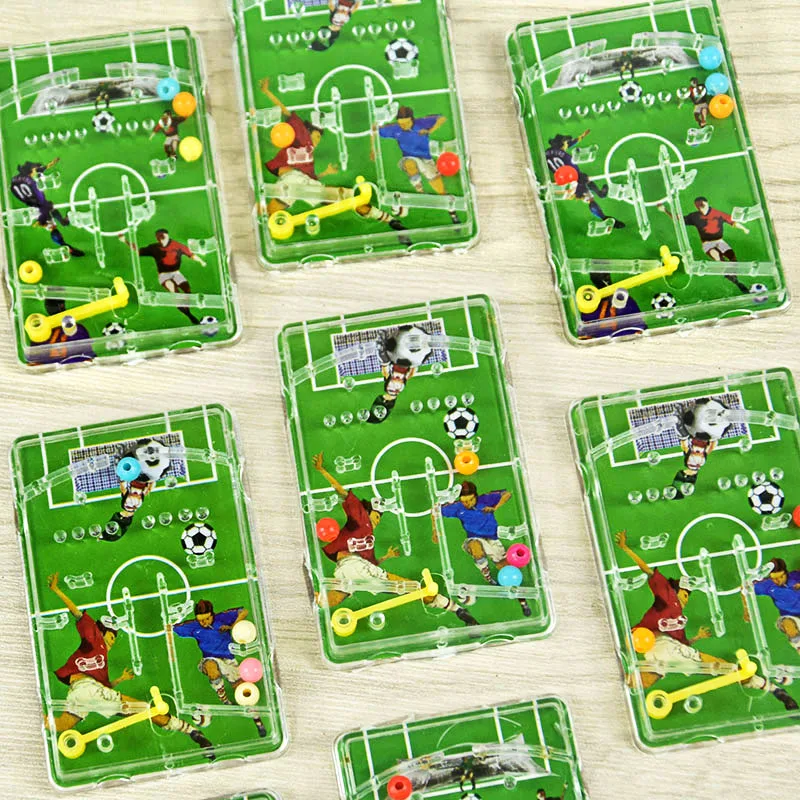 10-50PCS gioco del labirinto di calcio balilla per bambini giocattolo educativo precoce tema di calcio decorazioni per feste di compleanno ragazzi