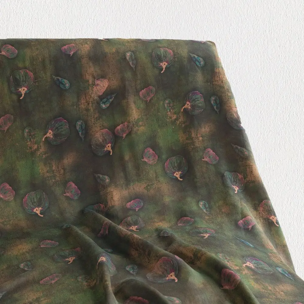 

High Quality Real Silk 50momme Summer Jacquard Fabric Vintage Clothing Cheongsam