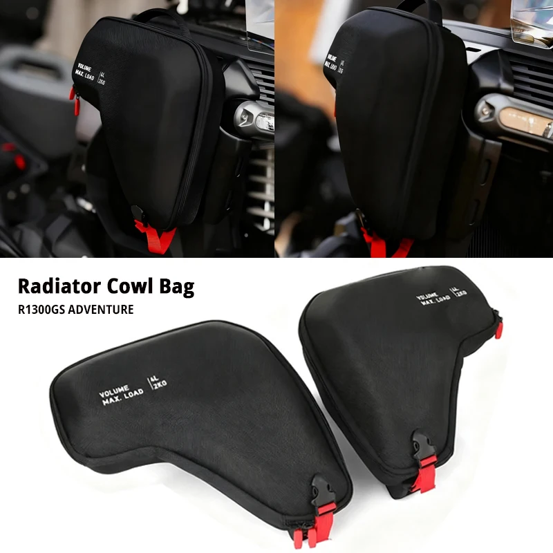 

Для BMW R1300GS Adventure сумка на капот радиатора аксессуары для мотоциклов R 1300 GS ADV R1300GSA 2025 обтекатель левый и правый водонепроницаемый