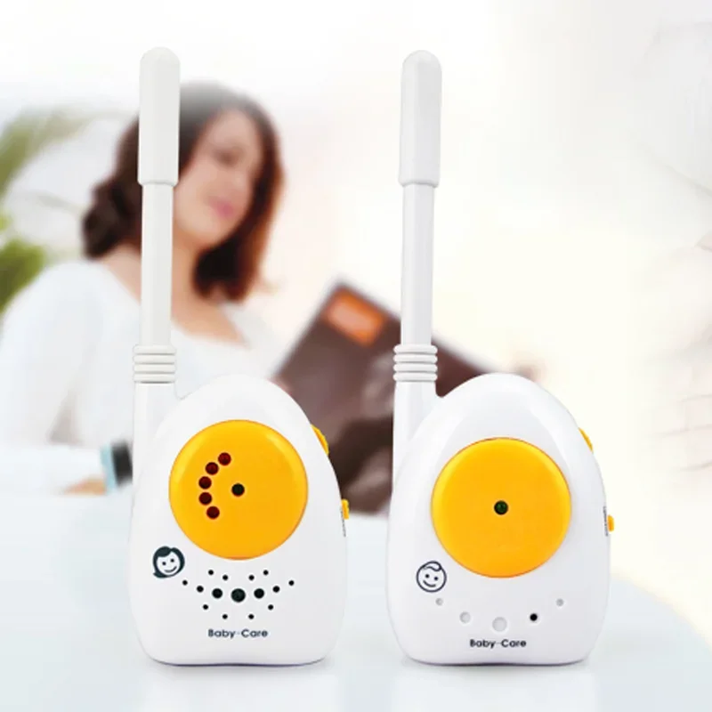 

New Wireless Baby Monitor Two-Way Audio Walkie-Talkie Interphone Sound Monitoring Kit Child Voice Crying Monitor with Indicators