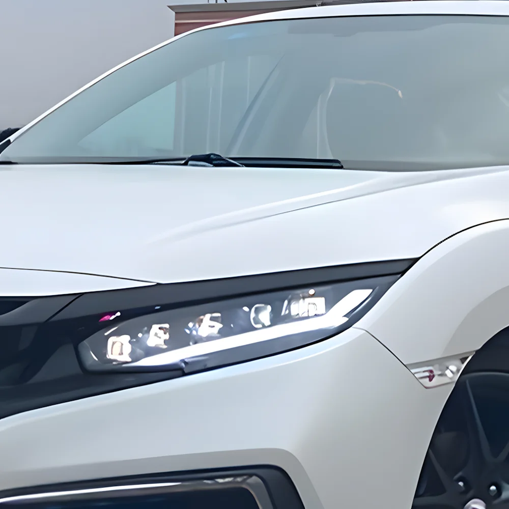 Modified Car Headlight Assembly for Civic X 10Th 2016-2021 Led Auto Upgrade 5 Projector Lens Blink Signal Front Lamp Accessories