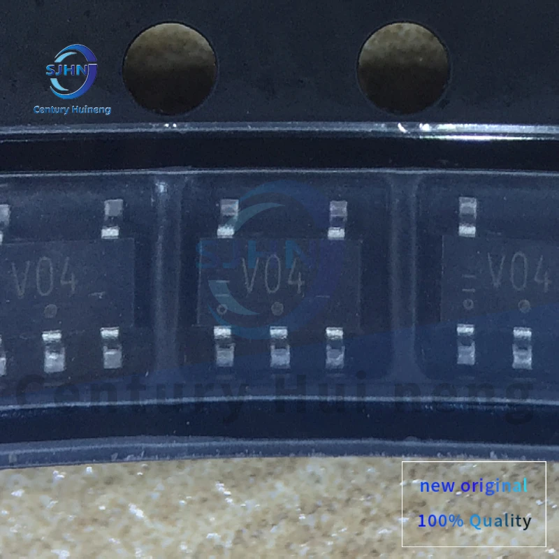 10PCS New original 74LVC1G04GV Single Channel Inverter SOT753 Font: V04