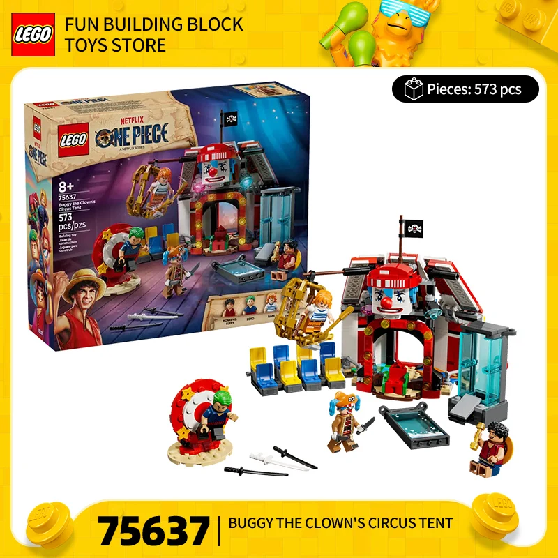 

LEGO One Piece Series 75637 Clown Bucky's Circus Children's Building Blocks Toy Gift