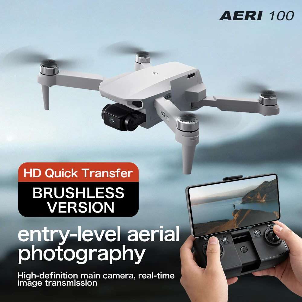 Aeri 100 Foldable RC Drone Bru - Drone Smart Rc Foldable ulasan dan harga