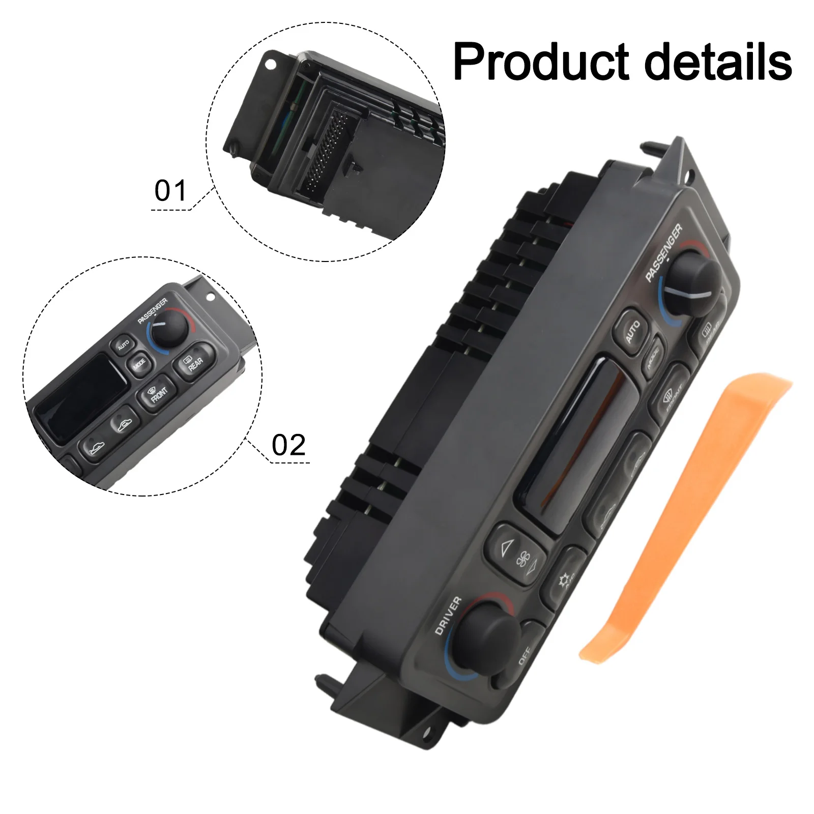 

Электронный климат-контроль A C, автомобильный климат-контроль, восстановленный контроллер 1997-2004, подходит для легкой установки