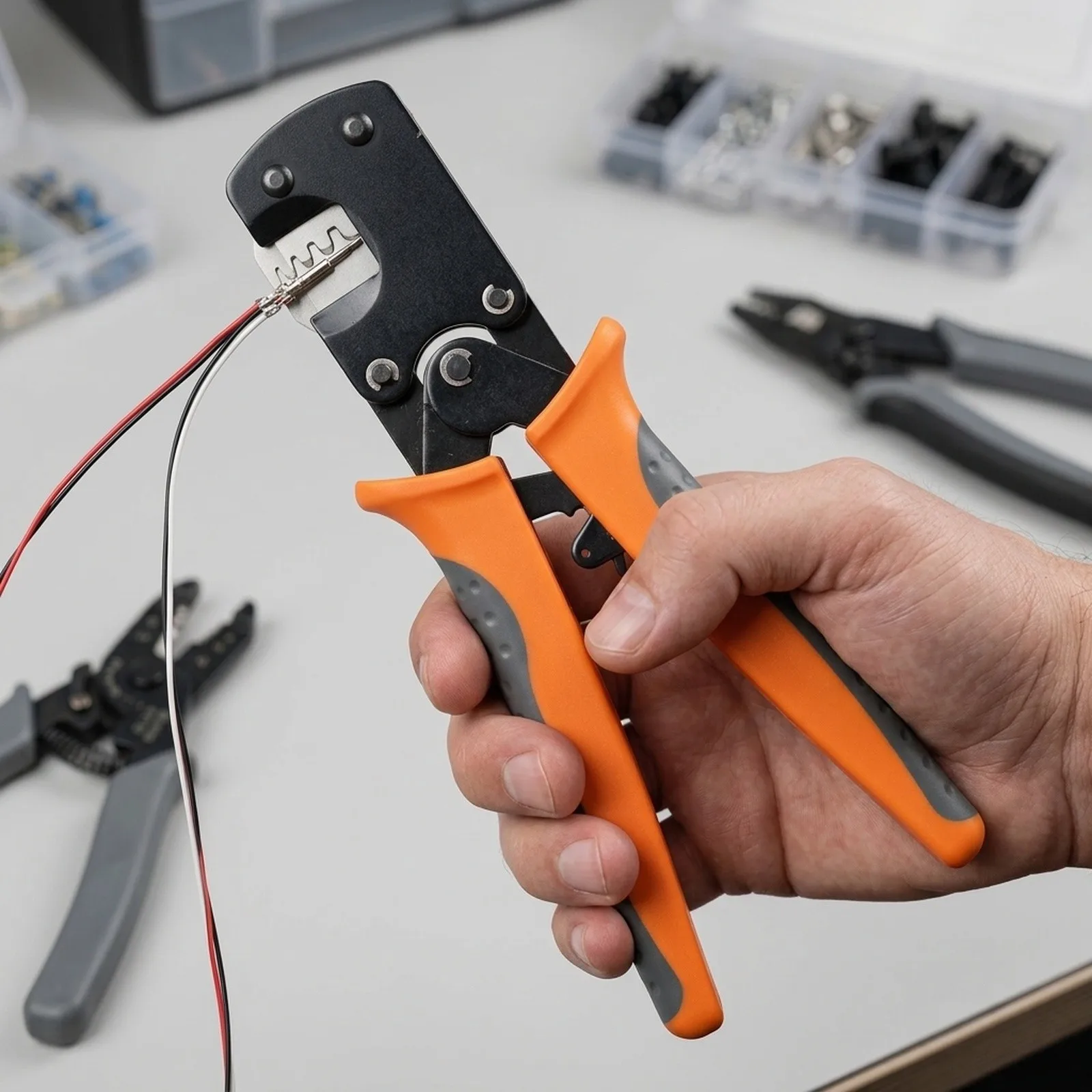 Equipment Crimping Tool 0.03-0.52mm² 1 PC 1 X Crimping Tool for iwiss IWS-3220M Micro-Connector Pin Stability Fits for molex