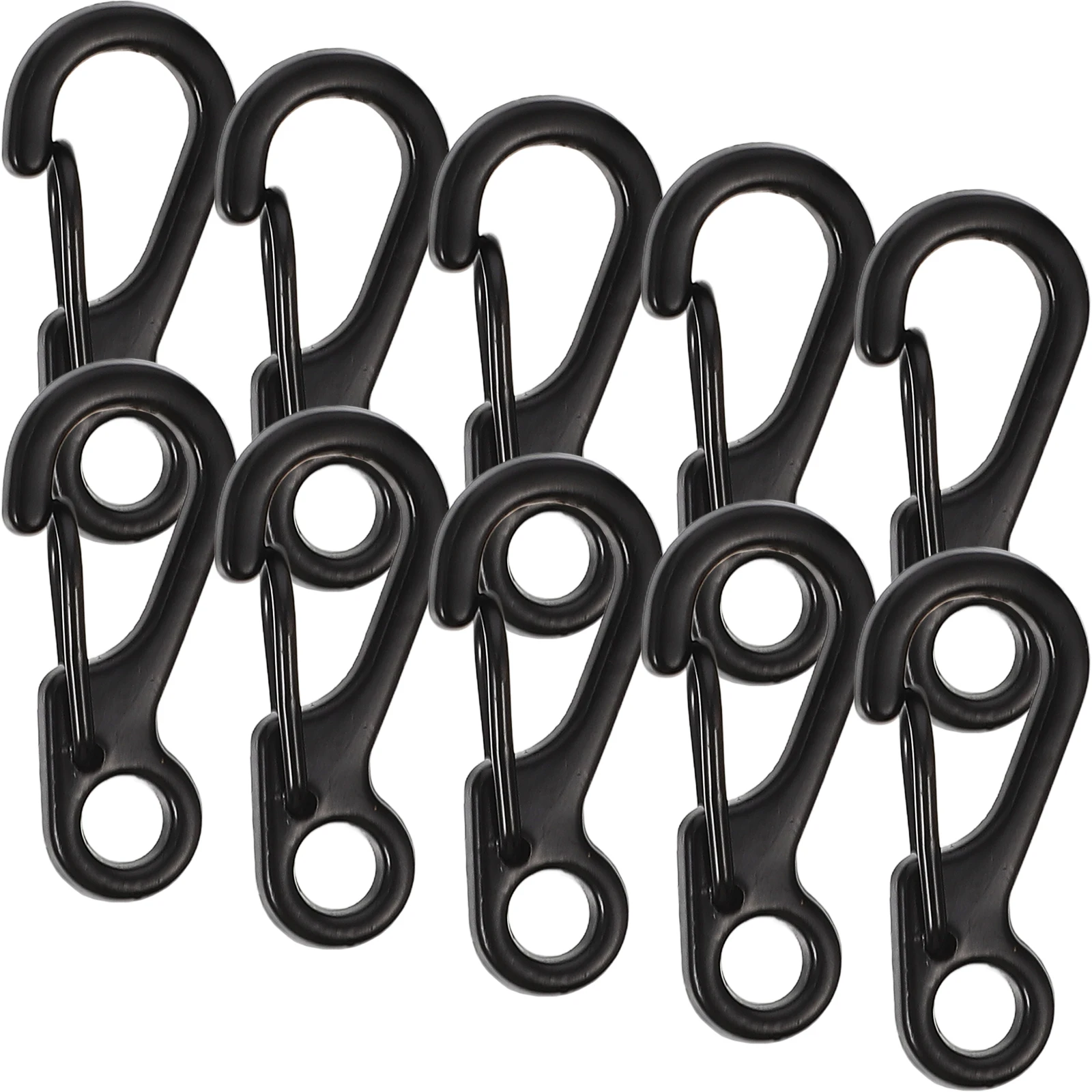 

20Pcs Mini Carabiner Clip Small Lightweight Zinc Alloy Keychain Climbing Accessory Outdoor Camping Hiking Buckle
