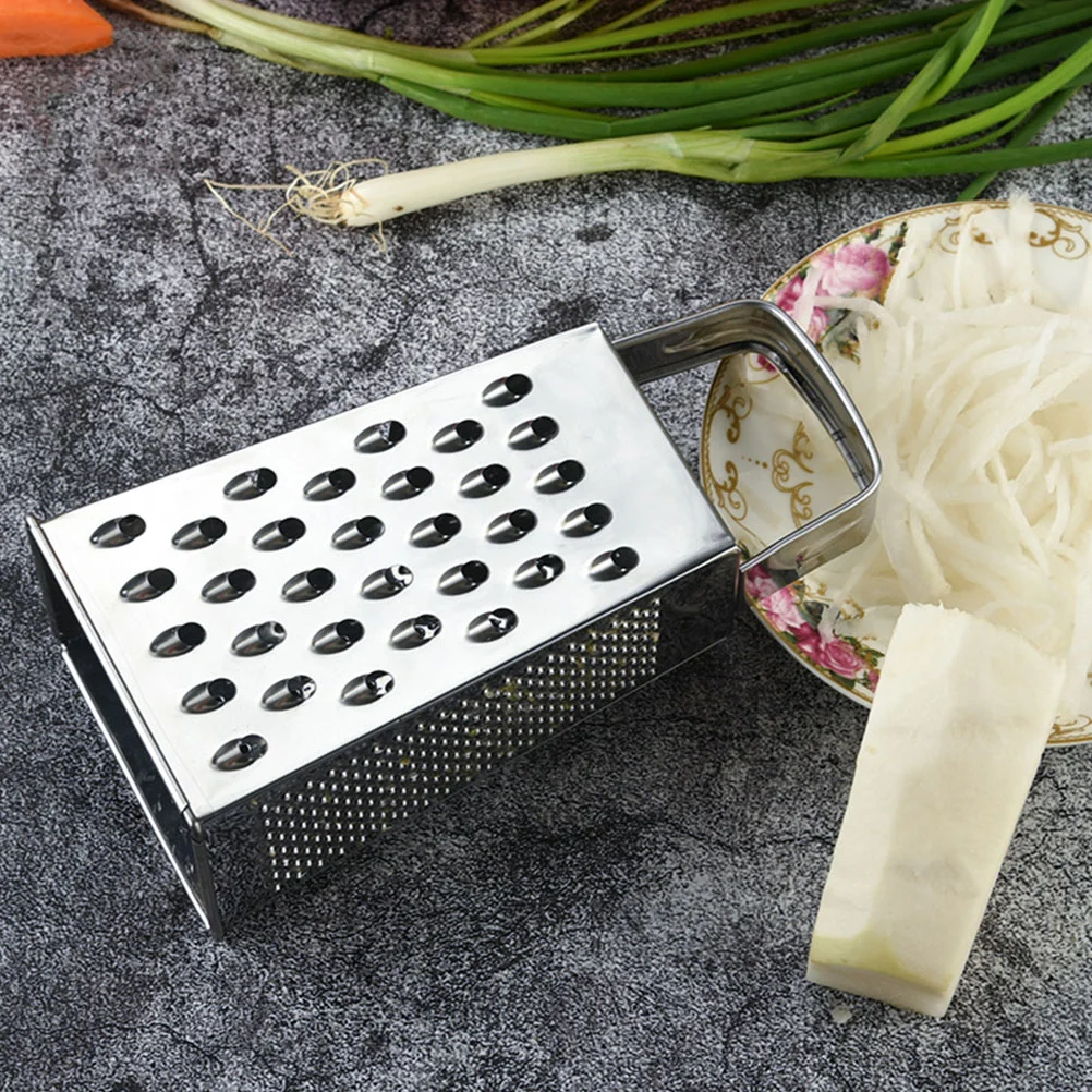 Stainless Steel Grater Kitchen Tools Vegetable Grating Cheese Vegetables Slicer Gadget Small Multi-use