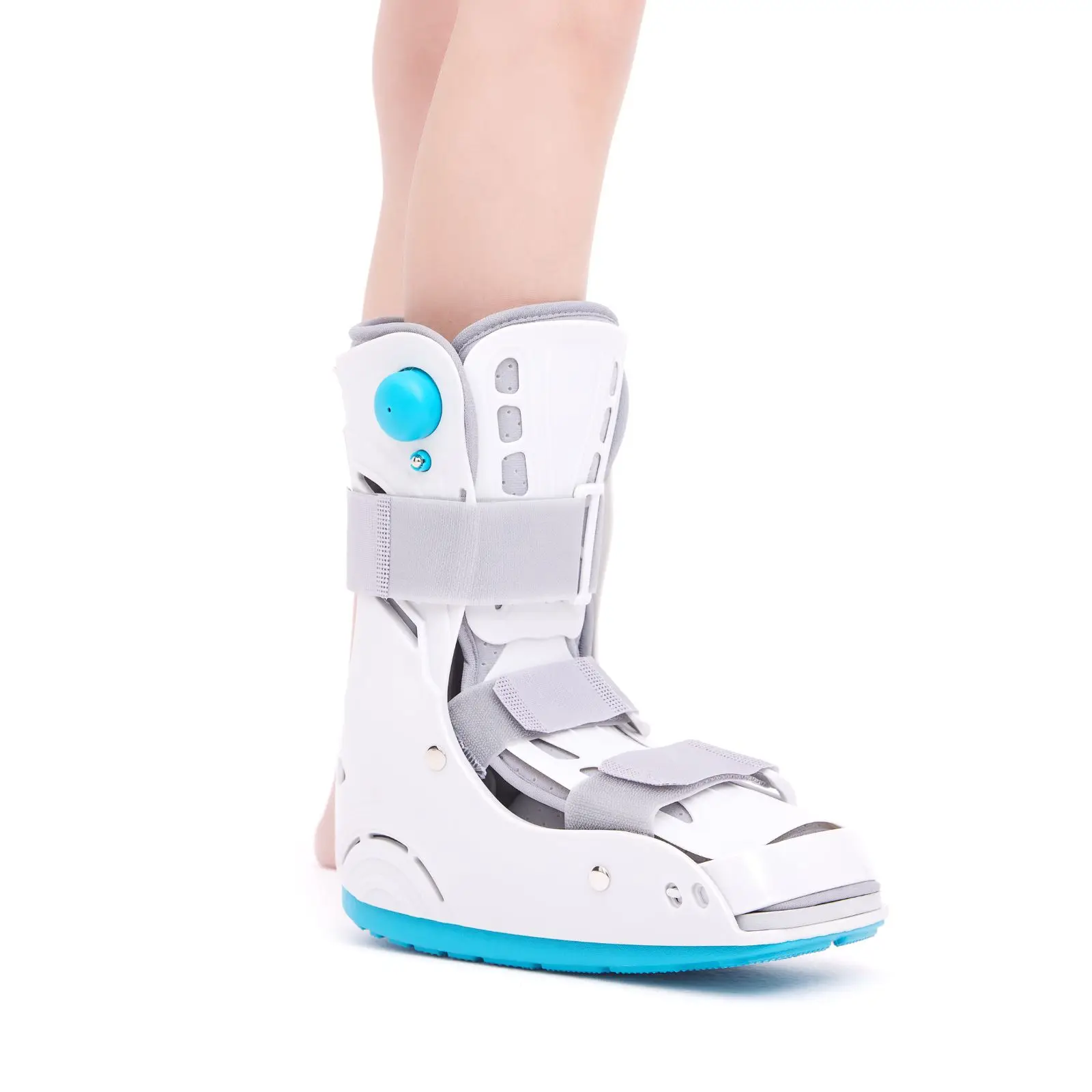 1 Pcs Air Cam Walker Boot Medical Short Orthopedic Walking Boot Foot Brace for Foot or Ankle Injuries, Fractures and Sprains