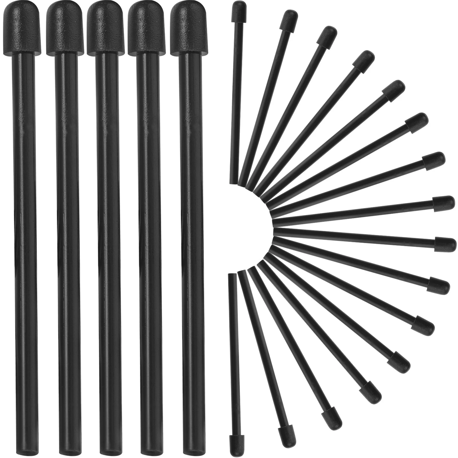30 قطعة من أطراف القلم البديلة لأجهزة الرسومات اللوحية القياسية المتوافقة مع قلم Wacom الذي يعمل باللمس الحساسة بدون خدش