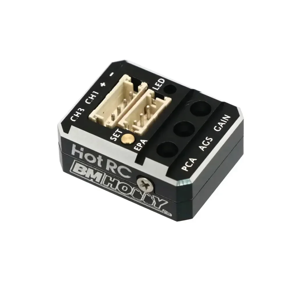 HotRC F11 カージャイロ ミニメタルジャイロスコープ PWM 3.5-9V Jst1.5 RCオンロードモデル ドリフトレーシング ラリーボート ラジコンカー用