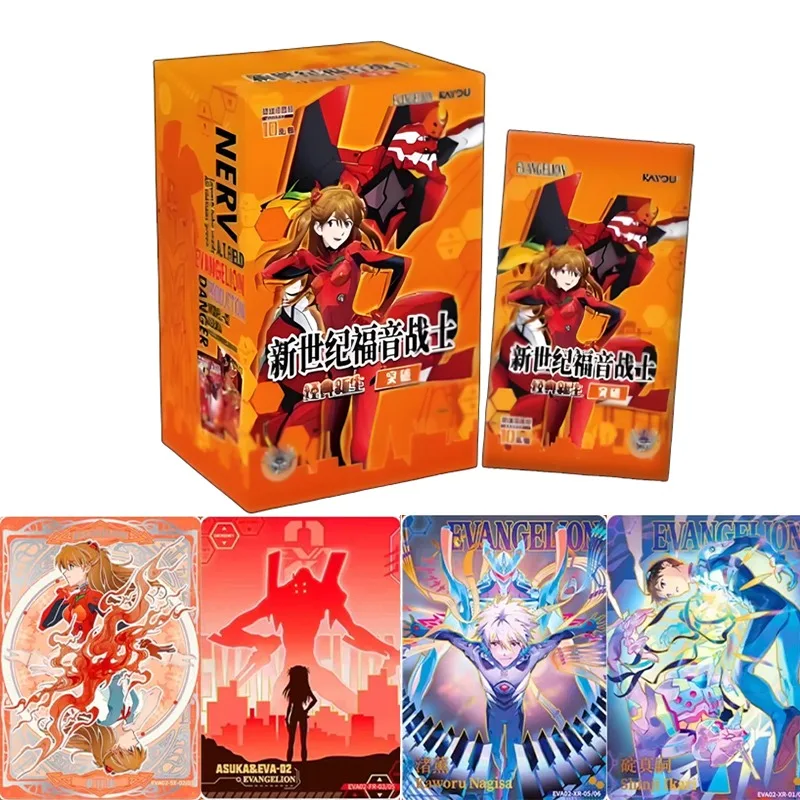 

Genuine KAYOU EVANGELION Card Classic Rebirth Break Vol.2 Mystery Box Anime Collection Card Holiday Birthday Gifts