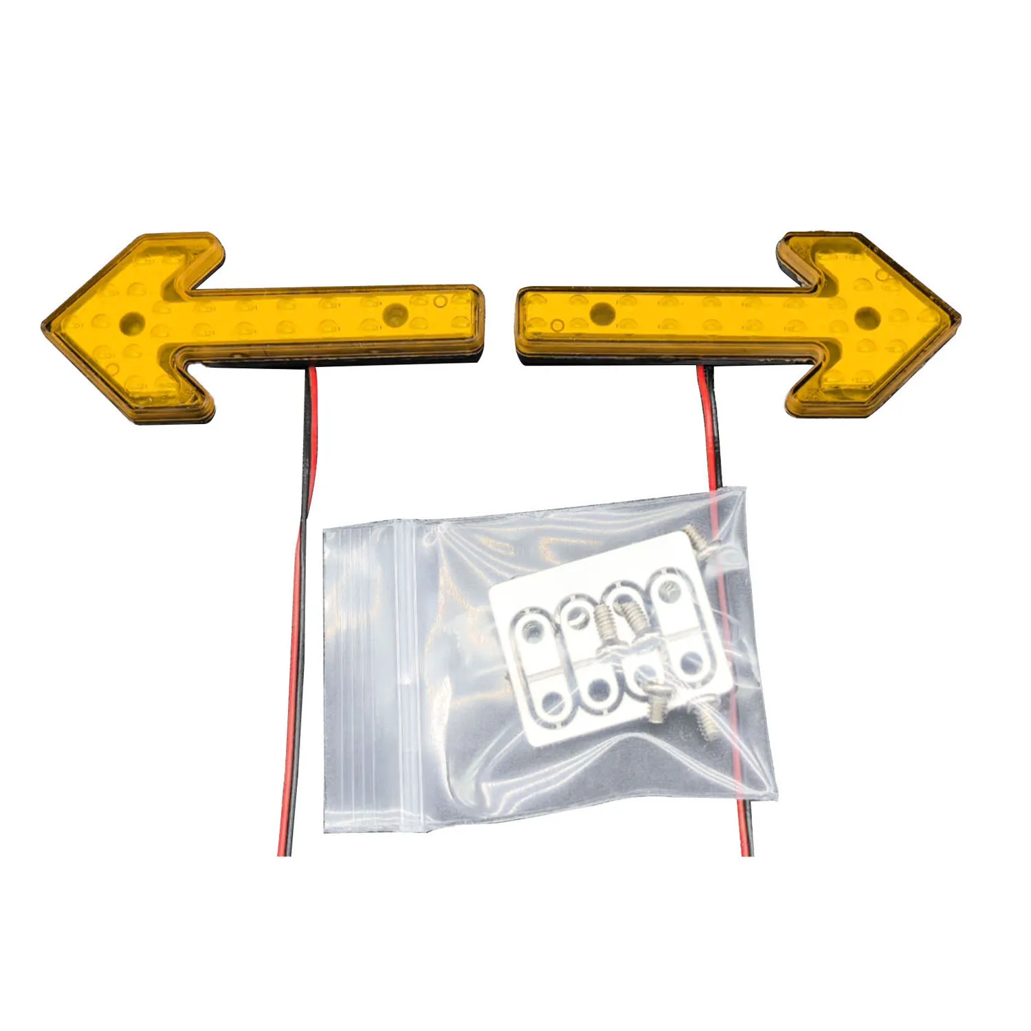 

Plastic Arrow Signal Light Part For Toy 1/14 DIY TAMIYA Remote Control Tractor Truck 56360 56371 56375 56379 RC Dumper Model Car