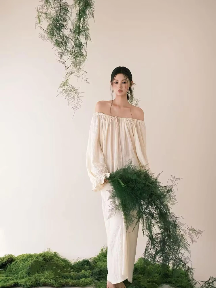 

2026 New Studio Portrait Photography Costume Chinese Style Forest System Personal Cool Atmosphere National Spirit Fashionable...