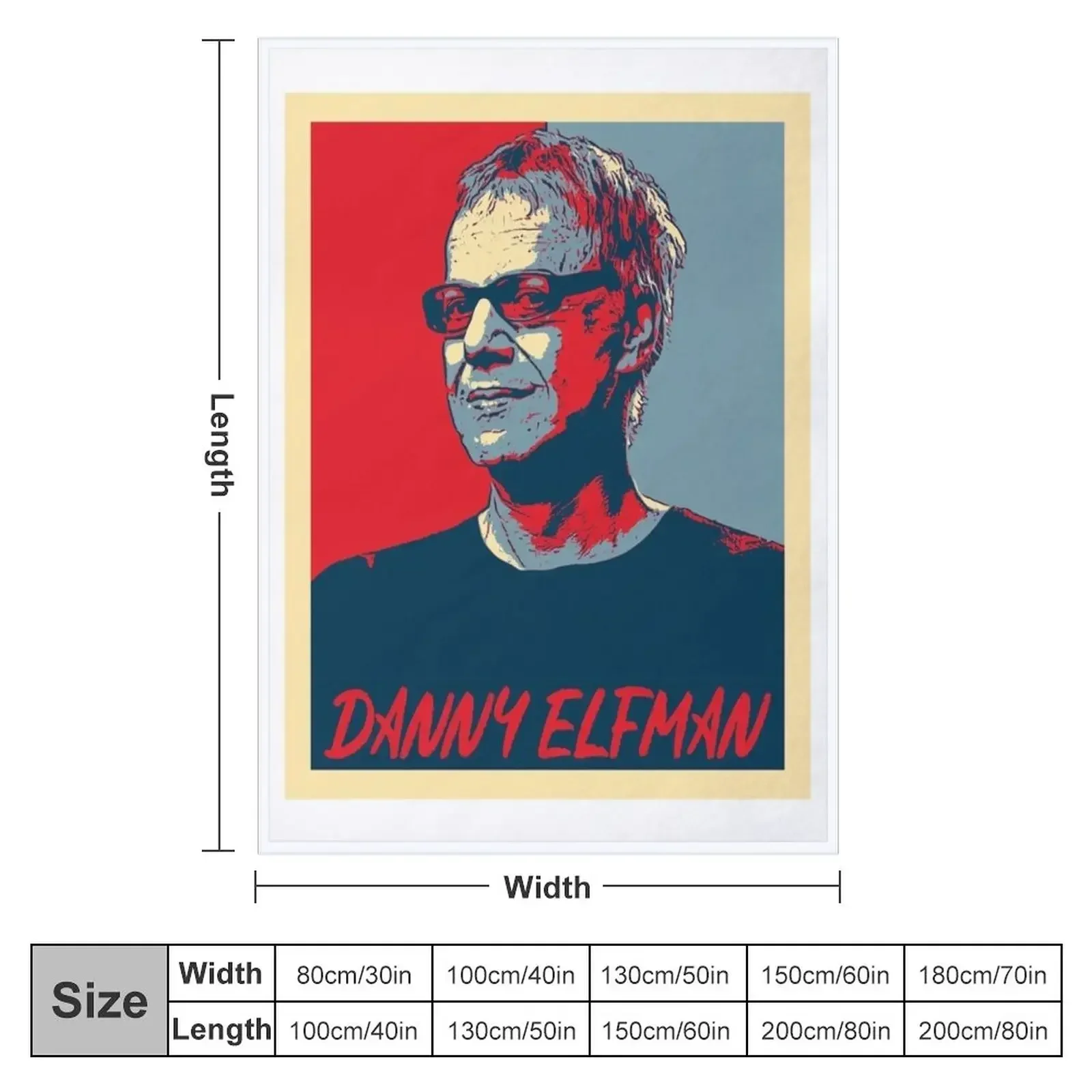 Danny Elfman new design 2022 Throw Blanket Decorative Beds Moving Blankets