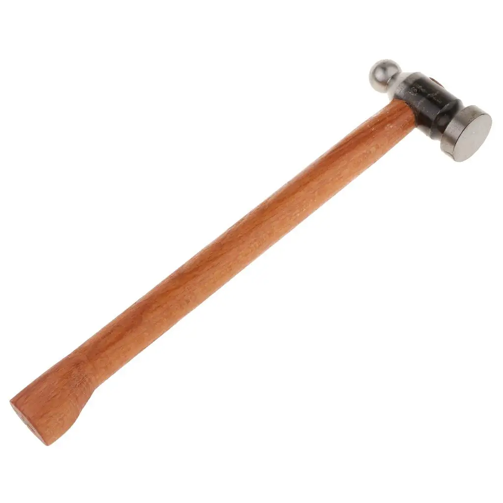 multifunction-iron-wooden-handles-hammer-tool-jeweler's-chasing-hammer-25cm-for-jewelry-makings