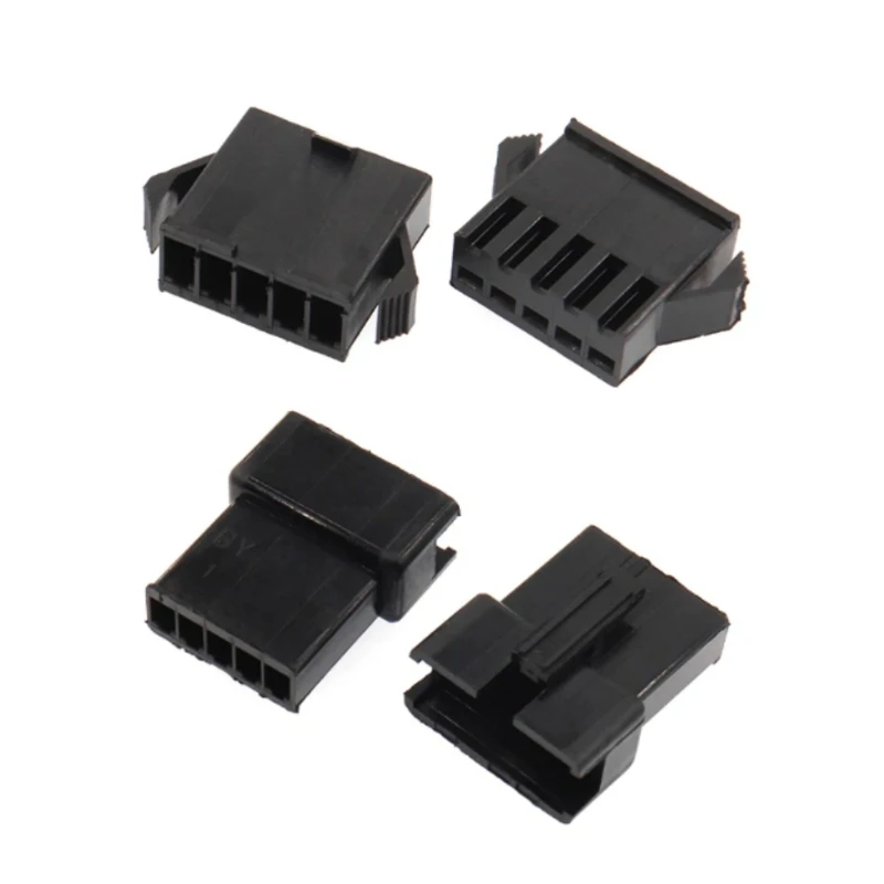 10PCS SM2.54 Housing Plug Connector 2P 3P 4P 5P 6Pin JST SM Terminal Plug Connector Pitch 2.54MM Male and Female Shell
