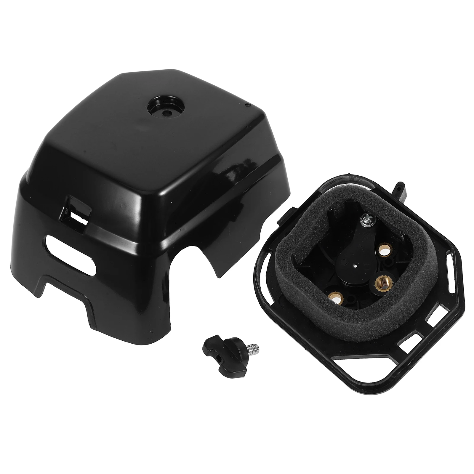 

1 Set Mower Air Filter Replacement Cap Brush Cutter Flexible Part Lawn Trimmer Supplycompatibility Efficient Filtration Easy