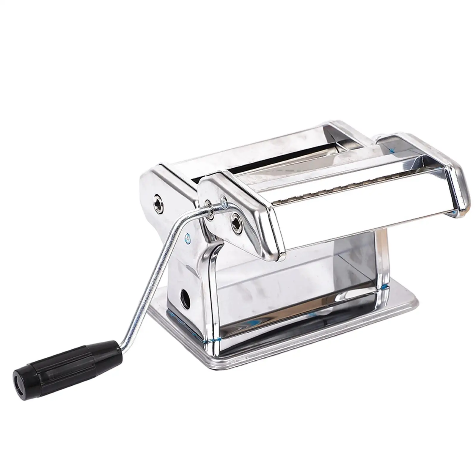 Pasta Maker Manual Stainless Steel 9 Thickness Settings Roller Manual Pasta Maker Machine For Home Kitchen Restaurant Food Shop