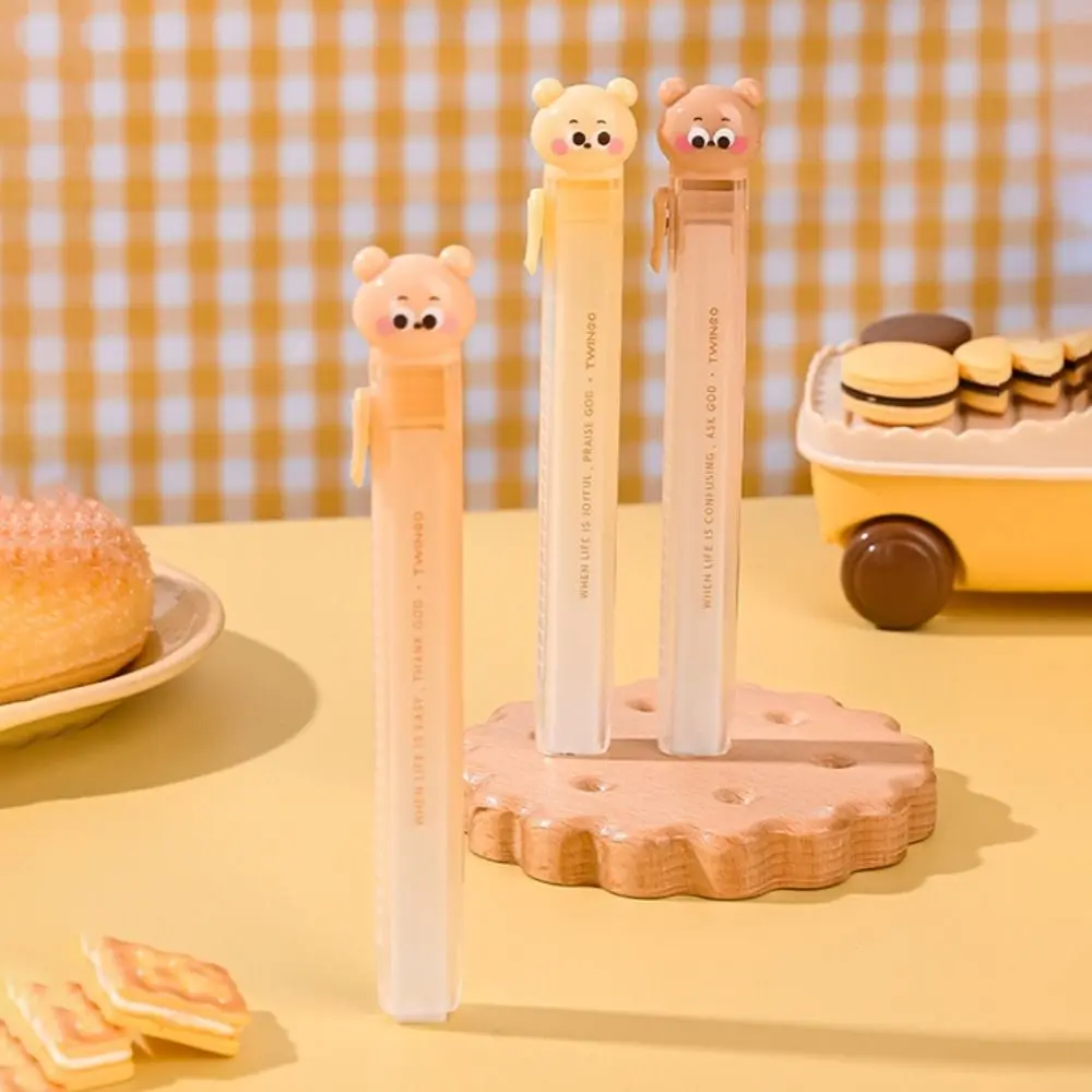 

Cute Pen Type Pencil Eraser Push-pull Design Cartoon Rubber Eraser Replaceable Core Gift Pen Type Eraser School Supplies