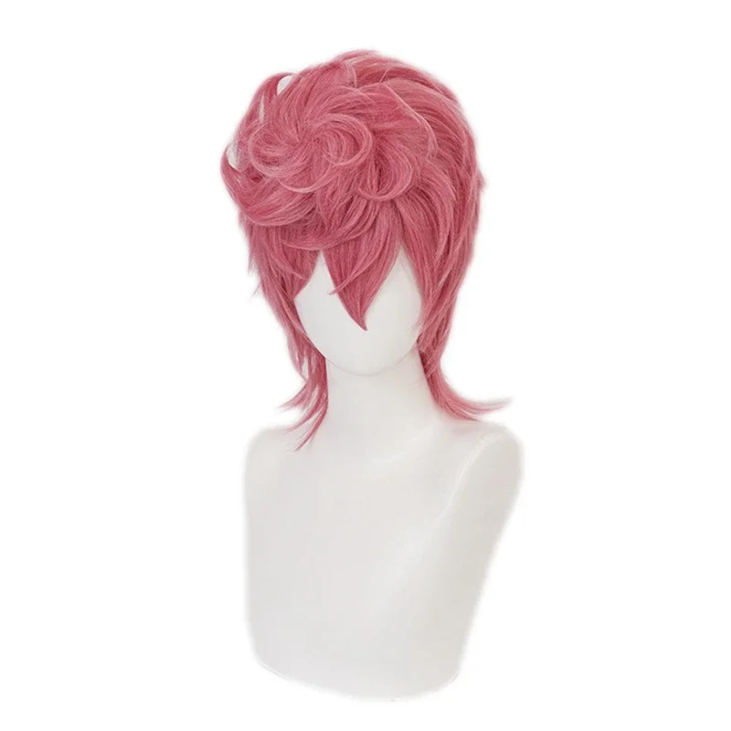 Anime JOJO Bizarre Adventure Golden Wind Trish Una Cosplay Wig Heat Resistant Hair Cosplay Costume Wigs