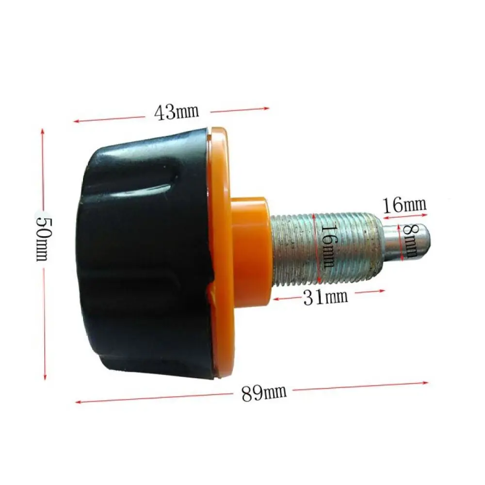 Fitness Equipment Spring Loaded Pull Pin Heavy Duty Aluminum Alloy Adjustment Knob Weight Stack Selector For Gym Strength Machin