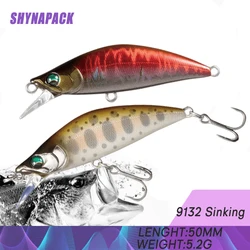 1pcs Fishing 5cm 5.2g Swimbaits Bass Big Fish Crankbaits Fishing Lure Floating Wobblers for Pike Minnow Lure Fishing Tackle