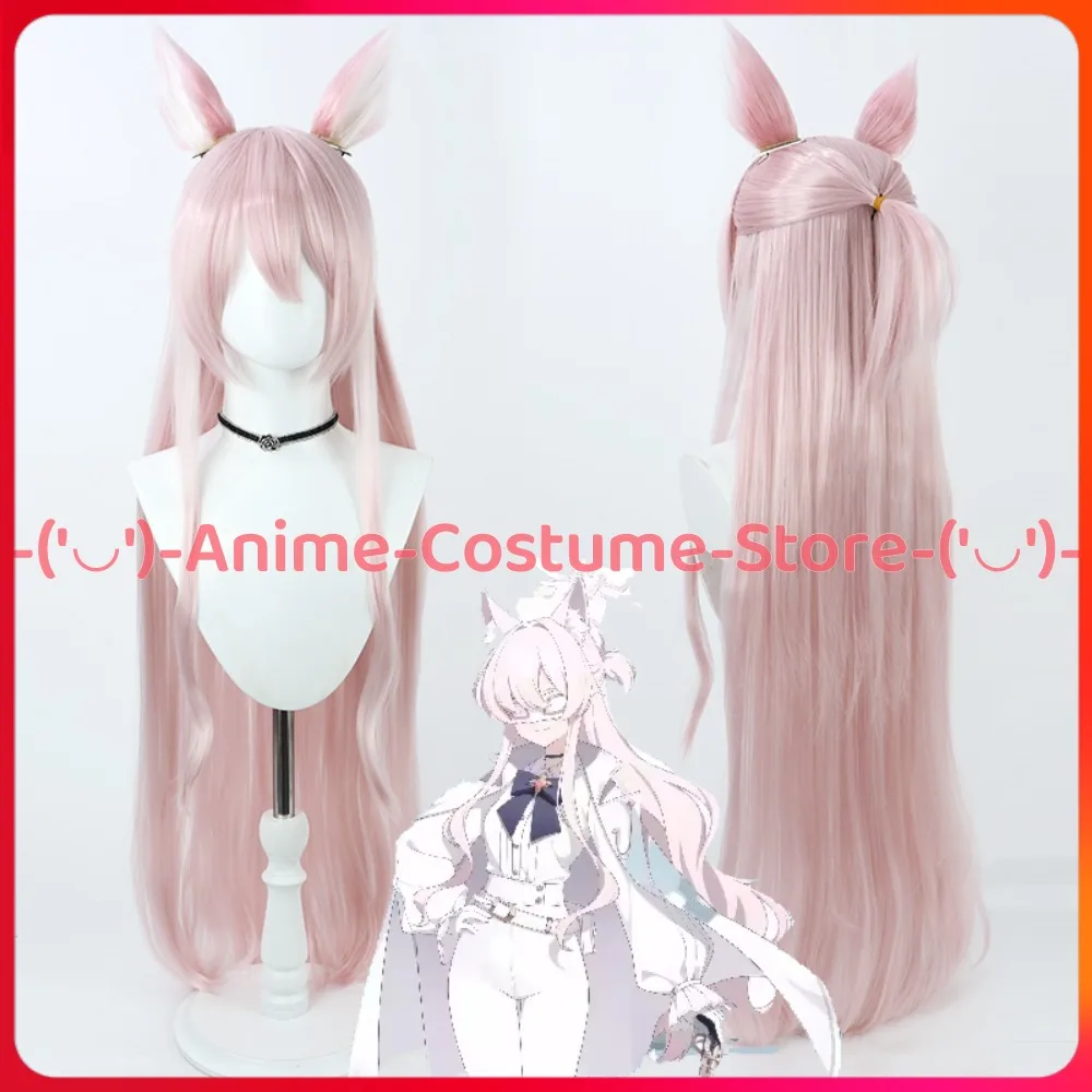 

Blue Archive Phantom Thief Akira Cosplay Wig with Ears Game Character Halloween Carnival Party Costume Wigs Heat Resistant Hair
