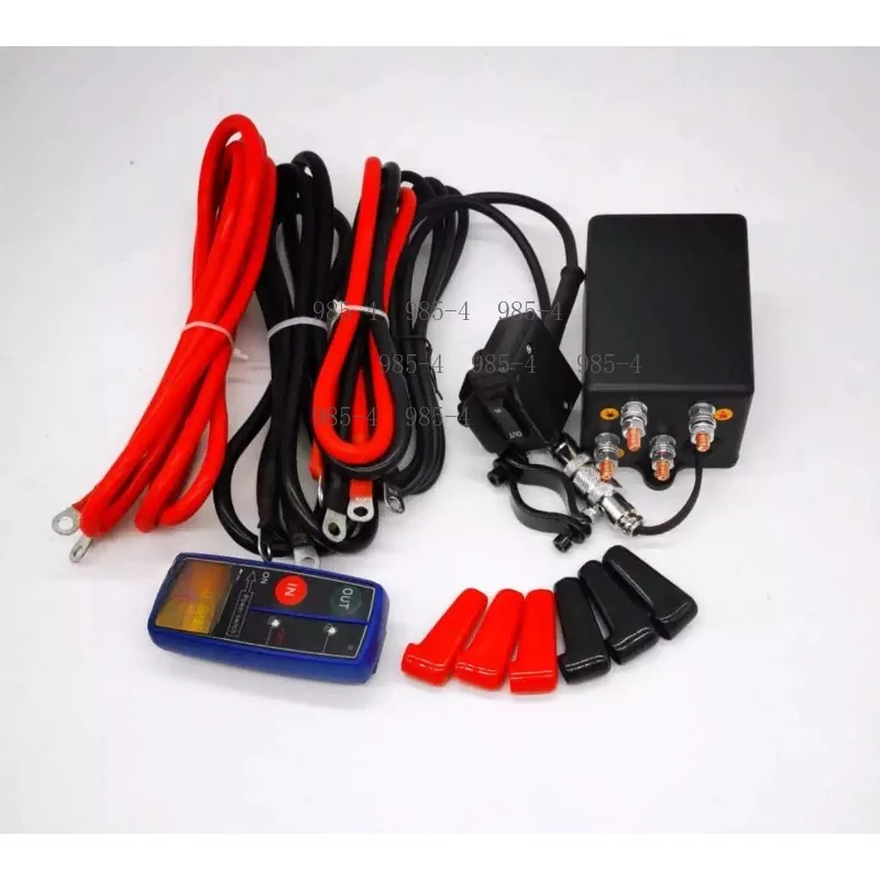 Off-road Vehicle Winch Accessories 12000LBS Winch Control Box with Wireless Remote Controller Relay