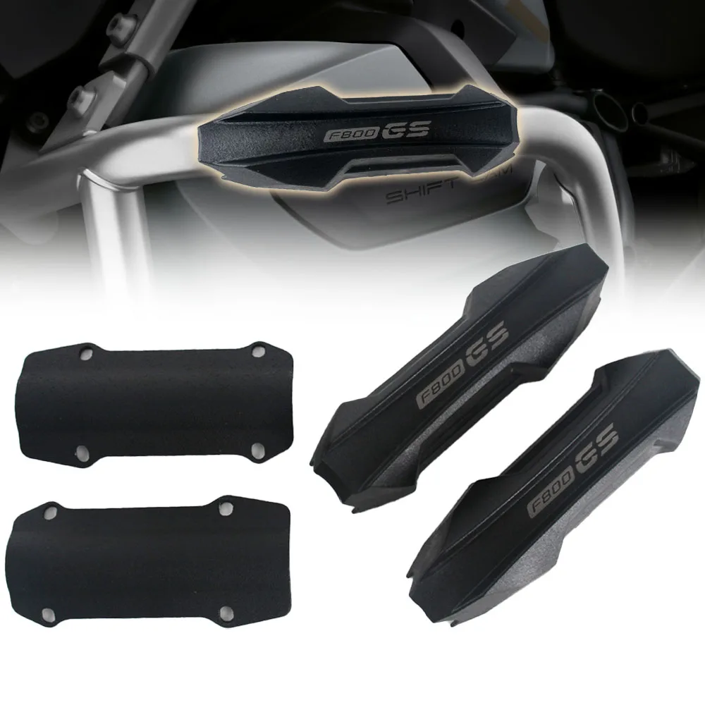 محرك تحطم بار حامي الوفير الزخرفية الحرس كتلة لسيارات BMW F800GS F800 GS F 800GS F800gs دراجة نارية الملحقات