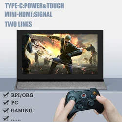 7006 Monitor 7 inch Capacitive Touchscreen Portable 1024*600 IPS Display For Raspberry Pi Plug And Play Compatible Win 8/10