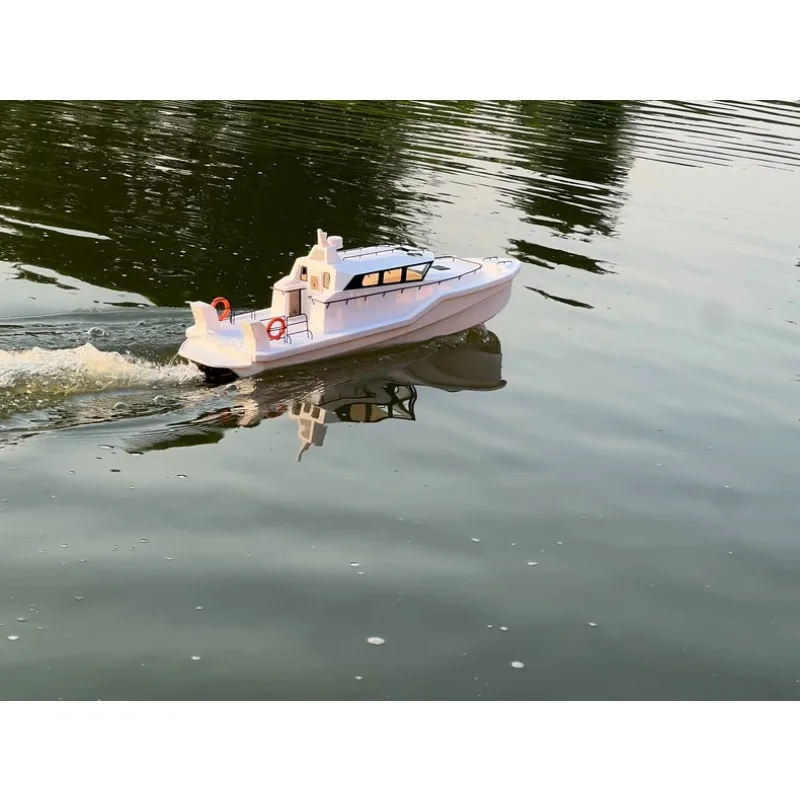 M-Jet-35 Pump-Jet Powered Metal Propeller RC Patrol Boat Water Jet 3D Printed Custom Kit DIY Model Ship Length 85cm ABS PETG PLA