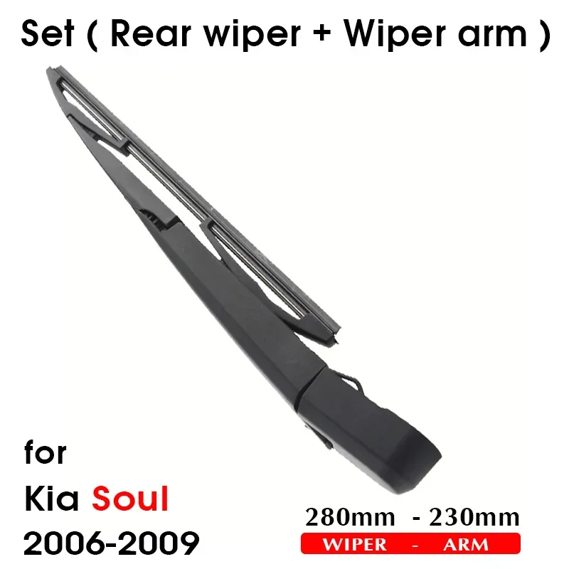 BEMOST Car Rear Windshield Wiper Arm Blades Brushes For Kia Soul 2006-2009 Back Windscreen Auto Styling Accessories