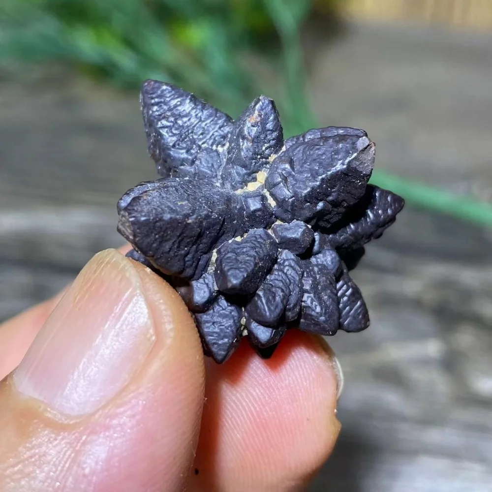 Crystal Natural Hematite Egypt Prophecy Stone Quartz Gemstones Geode Garden Minerals Specimen Wicca Spiritual Home Decoration